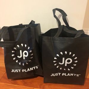 2 juice press black classic reusable bags